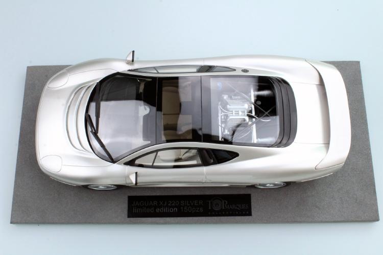 ギャラリービューアに画像をロードする, Jaguarジャガー XJ220 silver /Top Marques 1/18 ミニカー