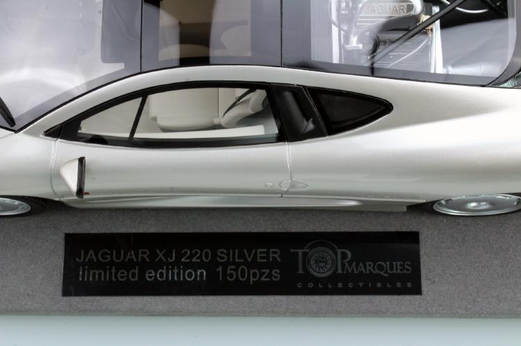 ギャラリービューアに画像をロードする, Jaguarジャガー XJ220 silver /Top Marques 1/18 ミニカー