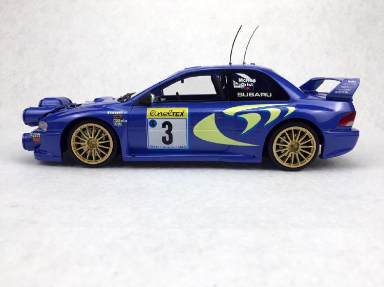 ギャラリービューアに画像をロードする, 【予約】7月以降発売予定Subaru Imprezaスバルインプレッサ S4 WRC MC Rally 1998 /Top Marques 1/18 レジンミニカー