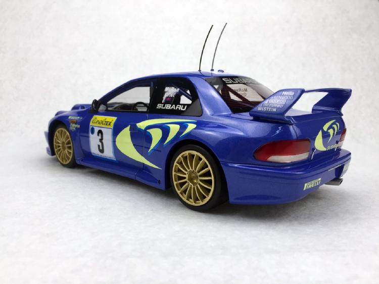 ギャラリービューアに画像をロードする, 【予約】7月以降発売予定Subaru Imprezaスバルインプレッサ S4 WRC MC Rally 1998 /Top Marques 1/18 レジンミニカー