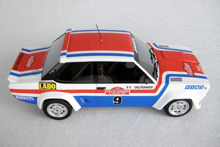 ギャラリービューアに画像をロードする, 【予約】7月以降発売予定Fiat 131 Abarth 1977 San Remo Winner /Top Marques 1/18 レジンミニカー