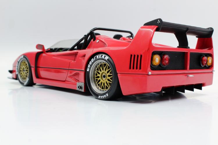 ギャラリービューアに画像をロードする, 【予約】9月以降発売予定Ferrari F40フェラーリ LM Beurlys Barchetta red /Top Marques 1/18 ミニカー