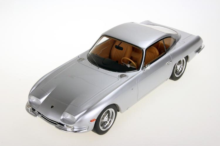 ギャラリービューアに画像をロードする, 【予約】9月以降発売予定Lamborghiniランボルギーニ 350 GT silver /Top Marques 1/18 ミニカー
