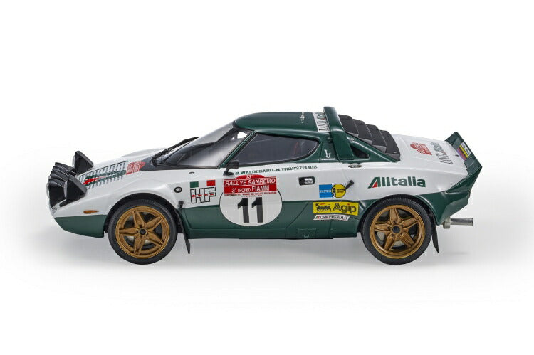 ギャラリービューアに画像をロードする, 【予約】12月以降発売予定LANCIA - STRATOS HF ALITALIA N 11 WINNER RALLY SANREMO 1975 B.WALDEGAARD - H.THORSZELIUS /TOPMARQUES 1/18 ミニカー