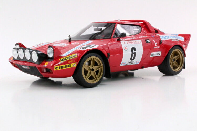 ギャラリービューアに画像をロードする, 【予約】12月以降発売予定 Lancia Stratos HF 1975 Tour de Corse Winner /TOPMARQUES 1/18 レジンミニカー