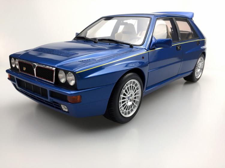 ギャラリービューアに画像をロードする, 【予約】6月以降発売予定Lancia Delta Integrale Evolution II Blue Lagos /TOPMARQUES 1/12 ミニカー
