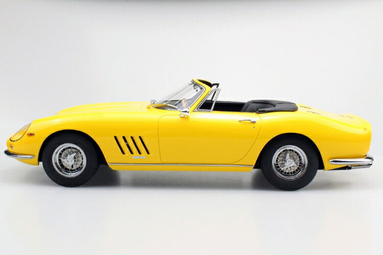 ギャラリービューアに画像をロードする, FERRARIフェラーリ 275 GTB/4 NART SPIDER 1967 yellow /Top Marques 1/12 ミニカー