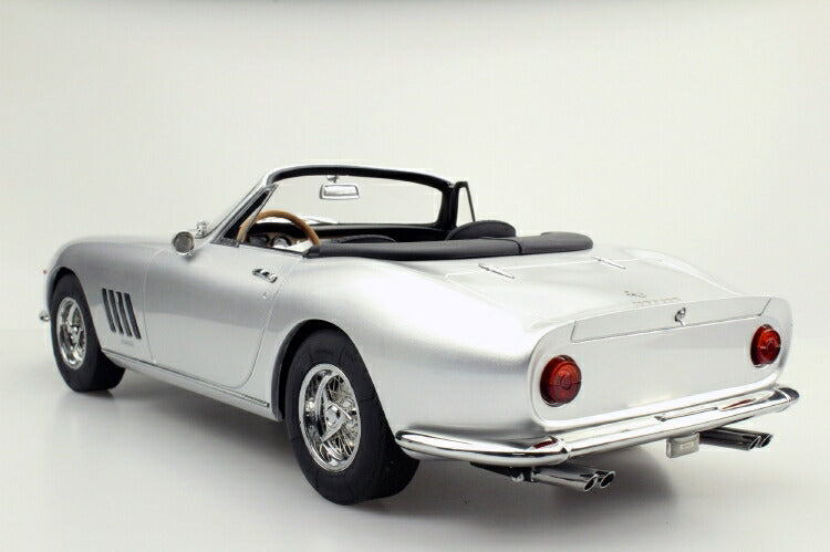 ギャラリービューアに画像をロードする, FERRARIフェラーリ 275 GTB/4 NART SPIDER 1967 silver /Top Marques 1/12 ミニカー