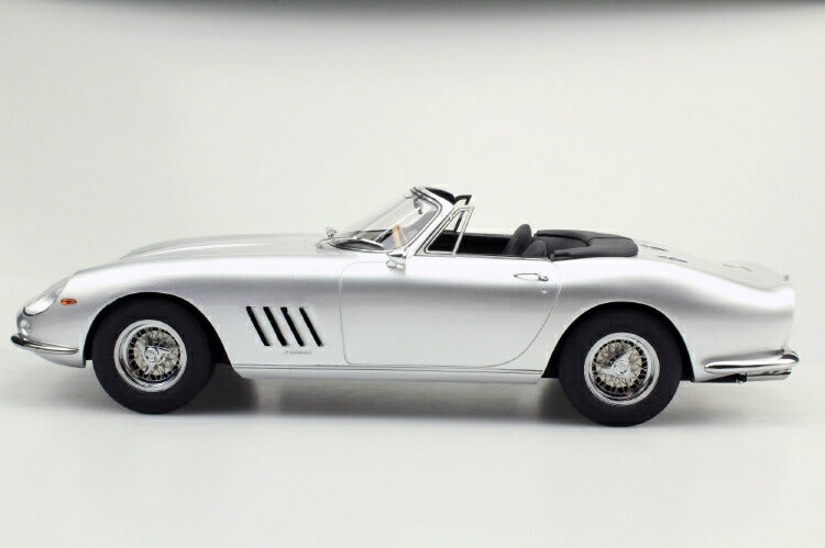 ギャラリービューアに画像をロードする, FERRARIフェラーリ 275 GTB/4 NART SPIDER 1967 silver /Top Marques 1/12 ミニカー