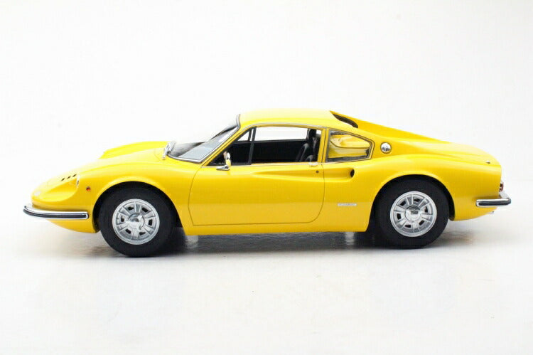 ギャラリービューアに画像をロードする, Ferrariフェラーリ Dino 206 GT yellow /Top Marques 1/12 ミニカー