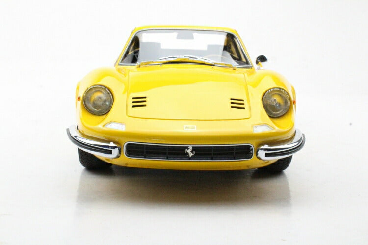 ギャラリービューアに画像をロードする, Ferrariフェラーリ Dino 206 GT yellow /Top Marques 1/12 ミニカー