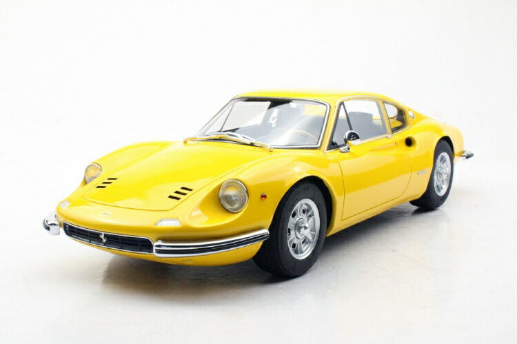 ギャラリービューアに画像をロードする, Ferrariフェラーリ Dino 206 GT yellow /Top Marques 1/12 ミニカー