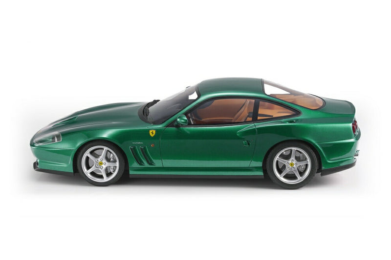 ギャラリービューアに画像をロードする, 【予約】12月以降発売予定FERRARIフェラーリ 550 MARANELLO 1996 - GREEN MET /TOPMARQUES COLLECTION 1/12 ミニカー