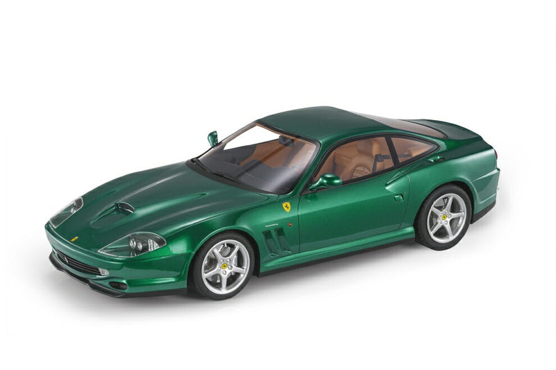 ギャラリービューアに画像をロードする, 【予約】12月以降発売予定FERRARIフェラーリ 550 MARANELLO 1996 - GREEN MET /TOPMARQUES COLLECTION 1/12 ミニカー