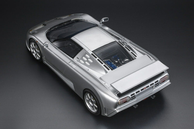 ギャラリービューアに画像をロードする, BUGATI - EB110 SS 1994 - SILVER /TOPMARQUES COLLECTION 1/12 ミニカー