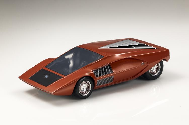 ギャラリービューアに画像をロードする, 【予約】12月以降発売予定Lancia Stratos Zero Concept red /TOPMARQUES 1/12 ミニカー