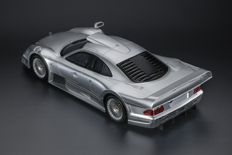 ギャラリービューアに画像をロードする, 【予約】12月以降発売予定MERCEDES BENZ - CLK-GTR AMG COUPE 1998 - SILVER /TOPMARQUES COLLECTION 1/12 ミニカー