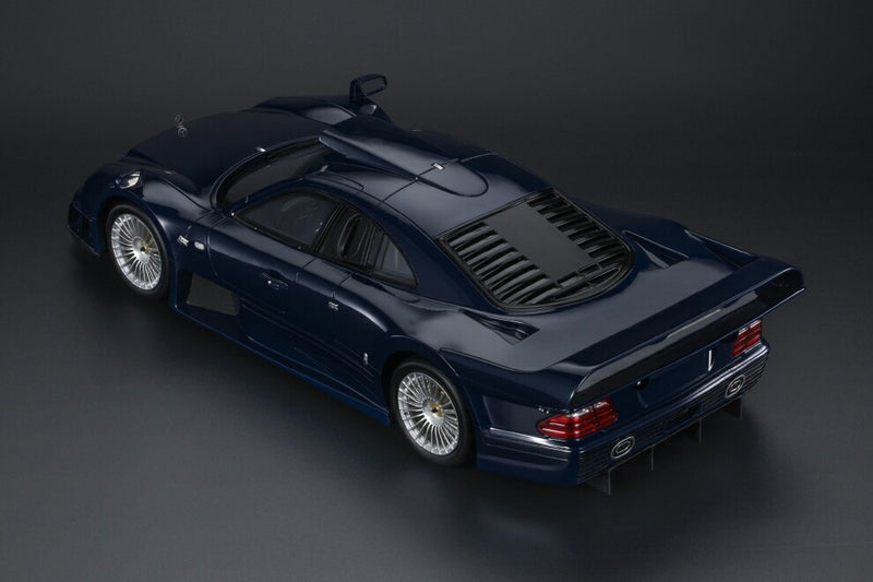 ギャラリービューアに画像をロードする, 【予約】12月以降発売予定MERCEDES BENZ - CLK-GTR AMG COUPE 1998 - BLUE /TOPMARQUES COLLECTION 1/12 ミニカー