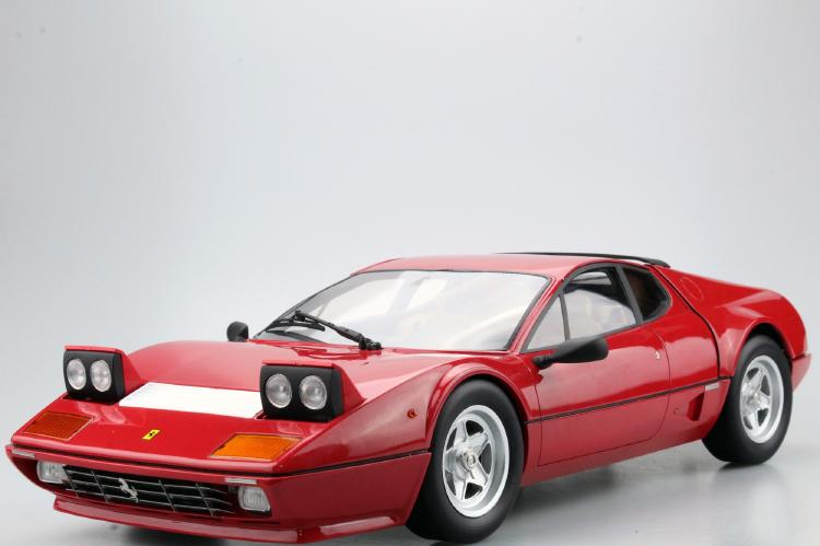 ギャラリービューアに画像をロードする, 512 Bbi レッド /TOPMARQUES 1/12 レジンミニカー