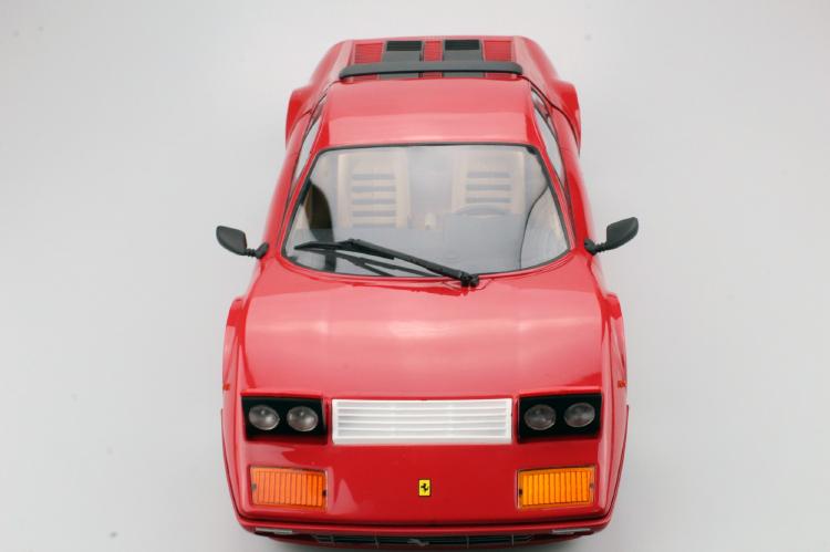 ギャラリービューアに画像をロードする, 512 Bbi レッド /TOPMARQUES 1/12 レジンミニカー