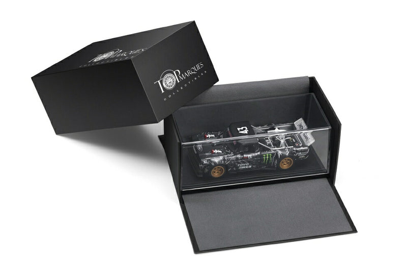 ギャラリービューアに画像をロードする, 【予約】12月以降発売予定FORD USA - F-150 PICK-UP N 43 HOONIGAN 1977 KEN BLOCK - BLACK WHITE /TOPMARQUES COLLECTION 1/43 ミニカー