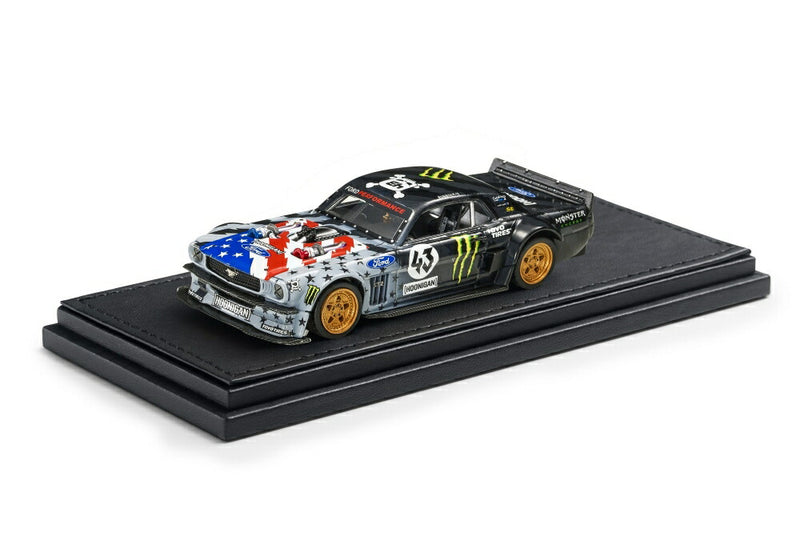 ギャラリービューアに画像をロードする, FORD USA - MUSTANG 1965 HOONIGAN V2 N 43 PIKES PEAK 2018 KEN BLOCK - WHITE GREY BLACK /TOPMARQUES COLLECTION 1/43 ミニカー
