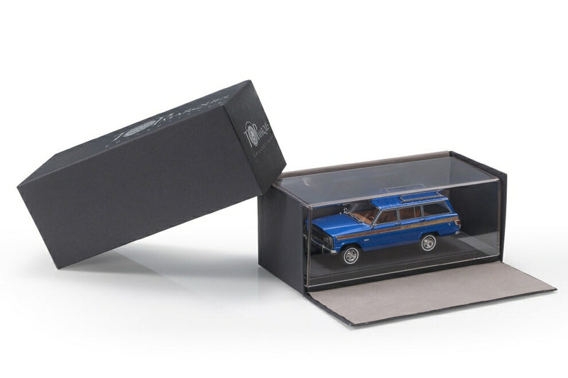 ギャラリービューアに画像をロードする, JEEP - GRAND WAGONEER 1979 - BLUE /TOPMARQUES COLLECTION 1/43 ミニカー