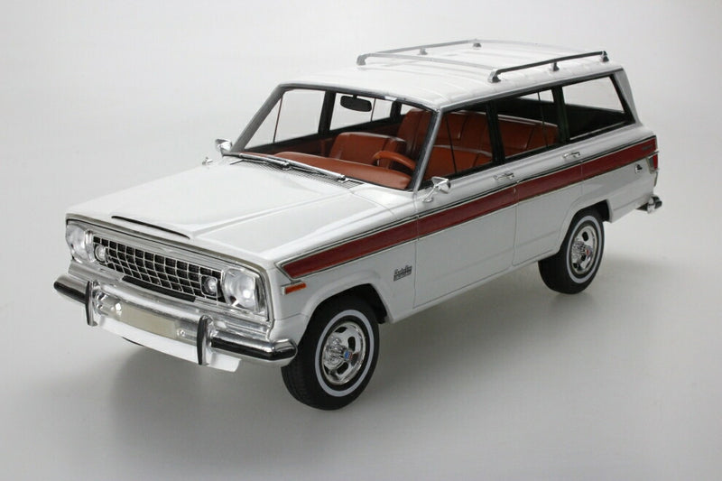 ギャラリービューアに画像をロードする, JEEP - GRAND WAGONEER 1979 - WHITE /TOPMARQUES COLLECTION 1/43 ミニカー