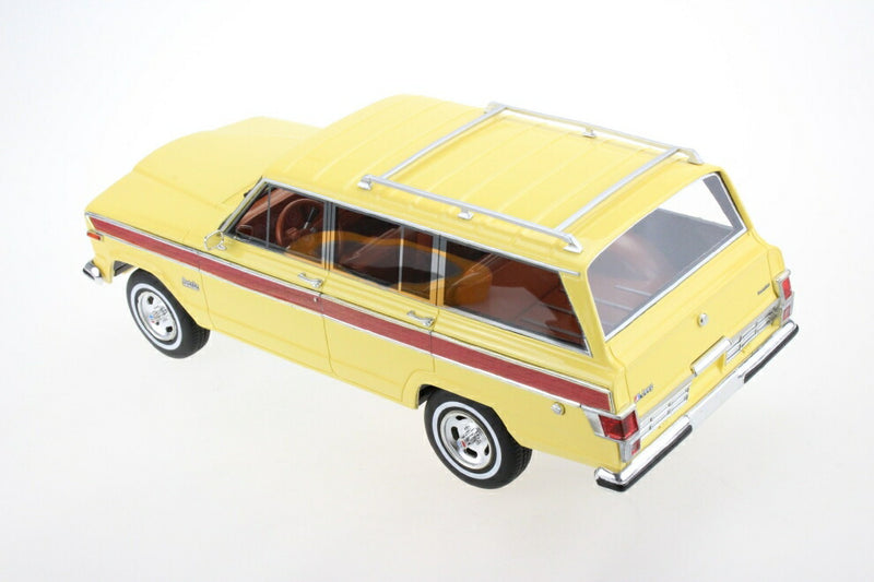 ギャラリービューアに画像をロードする, JEEP - GRAND WAGONEER 1979 - YELLOW /TOPMARQUES COLLECTION 1/43 ミニカー