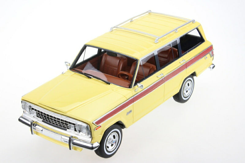 ギャラリービューアに画像をロードする, JEEP - GRAND WAGONEER 1979 - YELLOW /TOPMARQUES COLLECTION 1/43 ミニカー