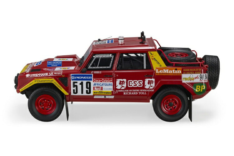 ギャラリービューアに画像をロードする, 【予約】2021年2月以降発売予定Lamborghini LM002 N 519 RALLY PARIS DAKAR 1988 JO.COUCET - M.KERZEN /TOPMARQUES 1/18 ミニカー