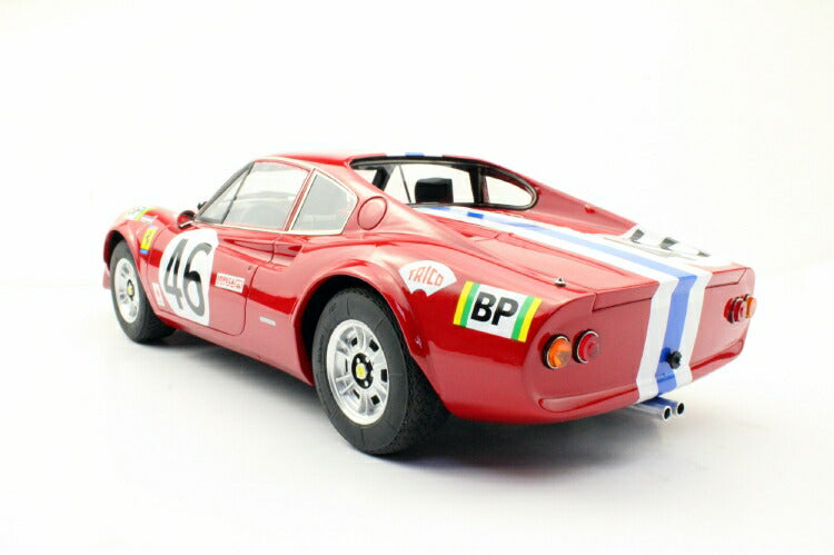 ギャラリービューアに画像をロードする, 【予約】8月以降発売予定FERRARIフェラーリ DINO 246 GT TEAM NORTH AMERICAN RACING N.A.R.T. N 46 24h LE MANS 1972 LAFFEACH - DONCIEUX /Top Marques 1/12 ミニカー