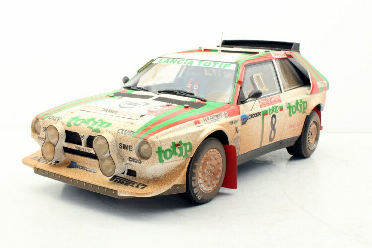 ギャラリービューアに画像をロードする, 【予約】5月以降発売予定LANCIA DELTA S4 TOTIP N 8 2nd RALLY SANREMO 1986 CERRATO - CERRI - DIRTY VERSION /Top Marques 1/12 ミニカー