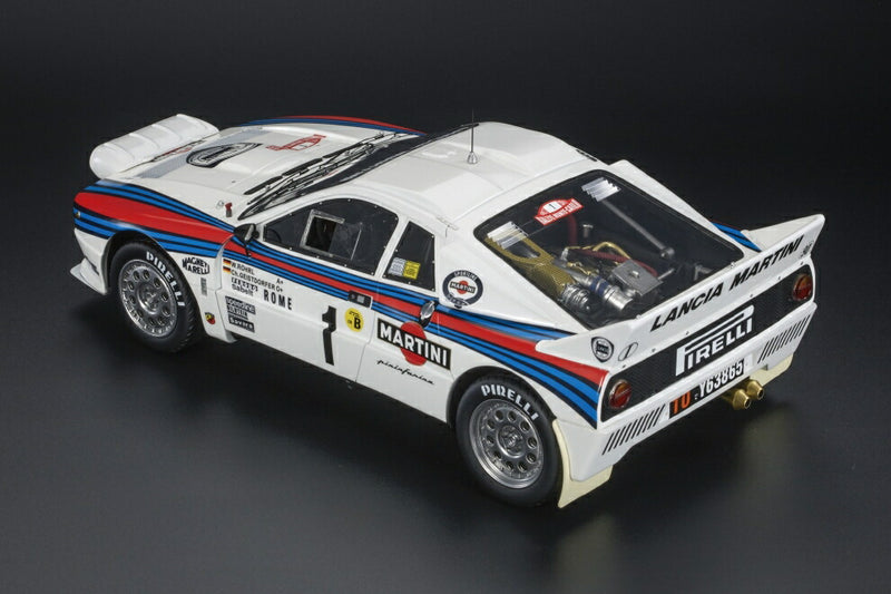 ギャラリービューアに画像をロードする, 【予約】12月以降発売予定LANCIA - 037 MARTINI RACING N 1 WINNER RALLY MONTECARLO 1983 WALTER ROHRL - CHRISTIAN GEISTDORFER - WHITE /TOPMARQUES COLLECTION 1/12 ミニカー