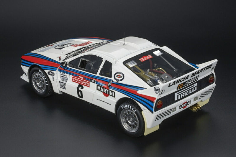 ギャラリービューアに画像をロードする, 【予約】12月以降発売予定LANCIA - 037 MARTINI RACING N 6 WINNER RALLY SANREMO 1983 MARKKU ALEN - ILKKA KIVIMAKI - WHITE /TOPMARQUES COLLECTION 1/12 ミニカー