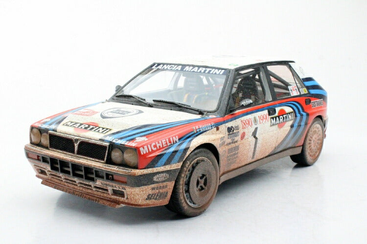 ギャラリービューアに画像をロードする, 【予約】11月以降発売予定LANCIA DELTA HF INTEGRALE MARTINI 16V DIRTY VERSION N 1 RALLY MONTECARLO 1990 M.BIASION T.SIVIERO /Top Marques 1/12 ミニカー