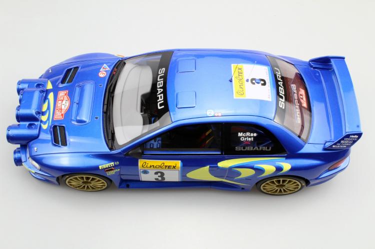 ギャラリービューアに画像をロードする, Subaru S4 WRC MC Rally 1998 /TOPMARQUES 1/12 レジンミニカー