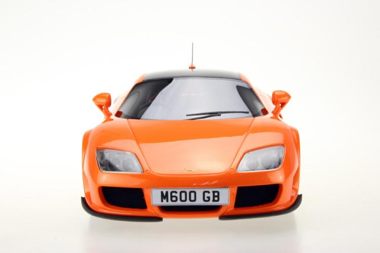 ギャラリービューアに画像をロードする, 【予約】3月以降発売予定Noble M600 オレンジ /TOPMARQUES 1/18 レジンミニカー