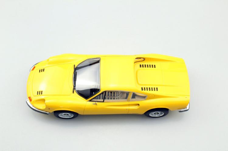 ギャラリービューアに画像をロードする, 【予約】3月以降発売予定Dino 246 イエロー /TOPMARQUES 1/18 レジンミニカー