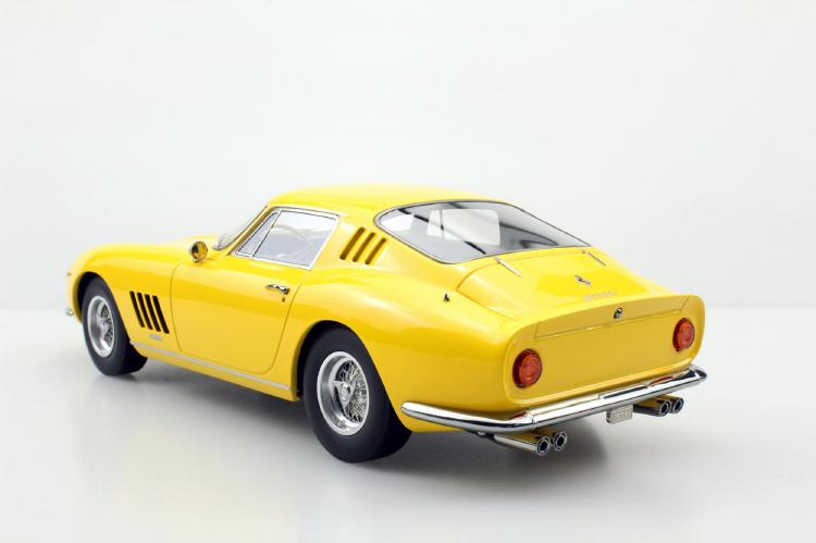ギャラリービューアに画像をロードする, 【予約】2月以降発売予定275 GTB/4 イエロー /TOPMARQUES 1/18 レジンミニカー