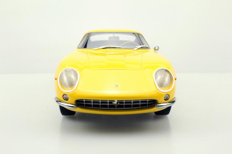 ギャラリービューアに画像をロードする, 【予約】2月以降発売予定275 GTB/4 イエロー /TOPMARQUES 1/18 レジンミニカー