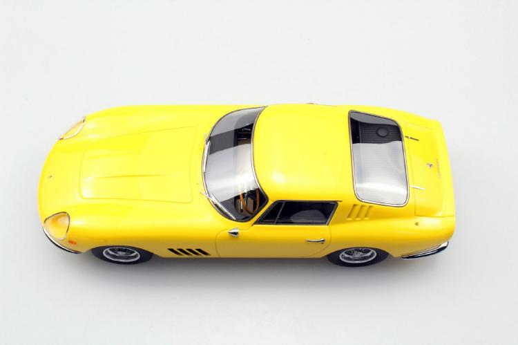 ギャラリービューアに画像をロードする, 【予約】2月以降発売予定275 GTB/4 イエロー /TOPMARQUES 1/18 レジンミニカー