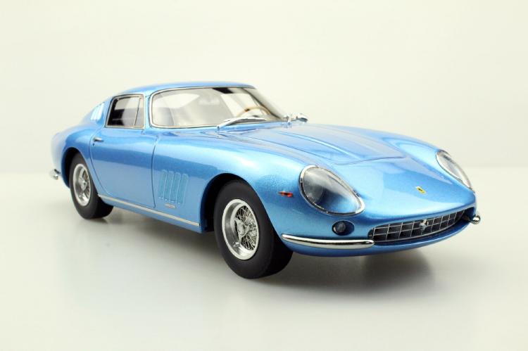 ギャラリービューアに画像をロードする, 【予約】2月以降発売予定275 GTB/4 Metallic ブルー /TOPMARQUES 1/18 レジンミニカー