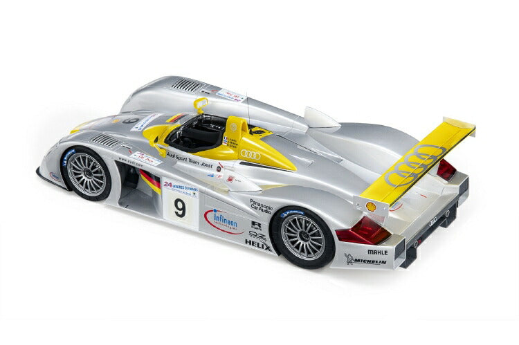 ギャラリービューアに画像をロードする, 【予約】2021年1月以降発売予定Audi R8 Le Mans 2000 3.6L TURBO V8 TEAM AUDI SPORT JOEST N 9 2nd 24h LE MANS 2000 L.AIELLO - A.McNISH - S.ORTELLI - SILVER YELLOW /TOPMARQUES 1/18 ミニカー