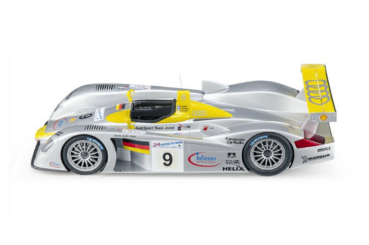 ギャラリービューアに画像をロードする, 【予約】2021年1月以降発売予定Audi R8 Le Mans 2000 3.6L TURBO V8 TEAM AUDI SPORT JOEST N 9 2nd 24h LE MANS 2000 L.AIELLO - A.McNISH - S.ORTELLI - SILVER YELLOW /TOPMARQUES 1/18 ミニカー