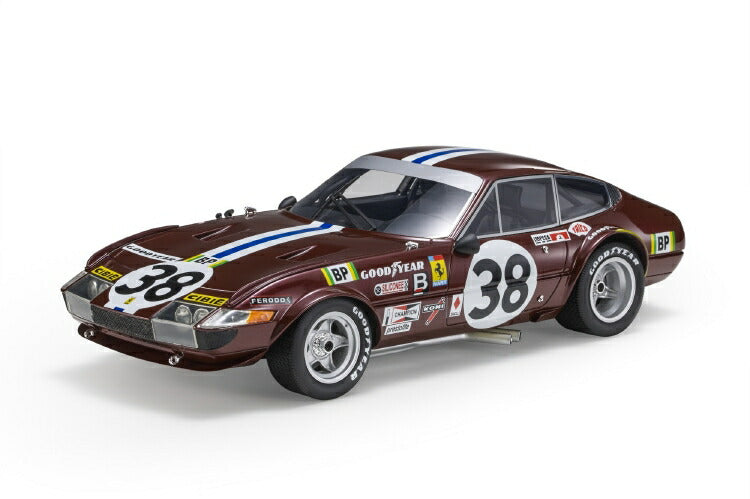 ギャラリービューアに画像をロードする, 【予約】2021年4月-6月以降発売予定Ferrari Daytona Le Mans 1972 #38 /TOPMARQUES 1/18 ミニカー