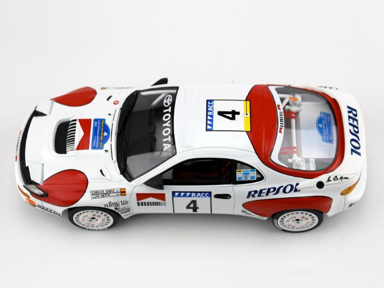 ギャラリービューアに画像をロードする, Toyota Celicaトヨタ セリカ Winner Catalunya Rally 1992 /TOPMARQUES 1/18 ミニカー
