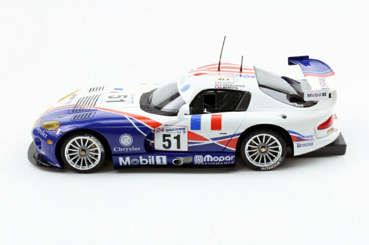 ギャラリービューアに画像をロードする, 【予約】10月以降発売予定Dodge/Chrysler Viper GTS-R Oreca Le Mans Winner 99 /TOPMARQUES 1/18 レジンミニカー