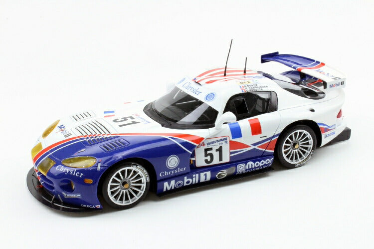 ギャラリービューアに画像をロードする, 【予約】10月以降発売予定Dodge/Chrysler Viper GTS-R Oreca Le Mans Winner 99 /TOPMARQUES 1/18 レジンミニカー