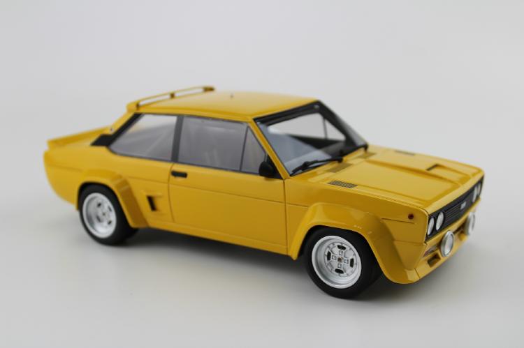 ギャラリービューアに画像をロードする, Fiat 131 Abarth 1977 plain yellow /TOPMARQUES 1/18 ミニカー